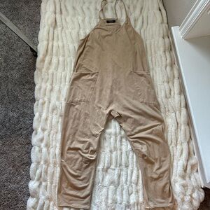 Tan Women's Jumpsuit